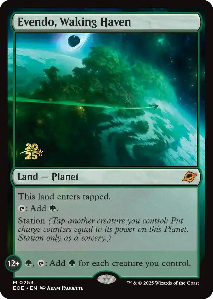 0253 Evendo, Waking Haven M Prerelease Cards