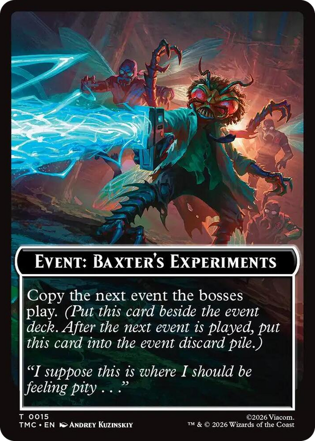 0015 Event: Baxter's Experiments T Commander: Teenage Mutant Ninja Turtles