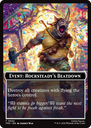 0022 Event: Rocksteady's Beatdown T Commander: Teenage Mutant Ninja Turtles