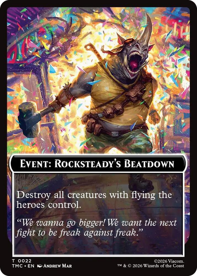 0022 Event: Rocksteady's Beatdown T Commander: Teenage Mutant Ninja Turtles