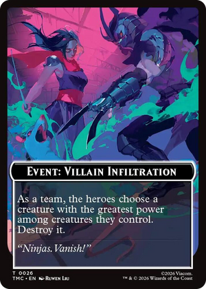 0026 Event: Villain Infiltration T Commander: Teenage Mutant Ninja Turtles