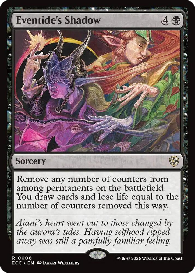 0008 Eventide's Shadow R Commander: Lorwyn Eclipsed