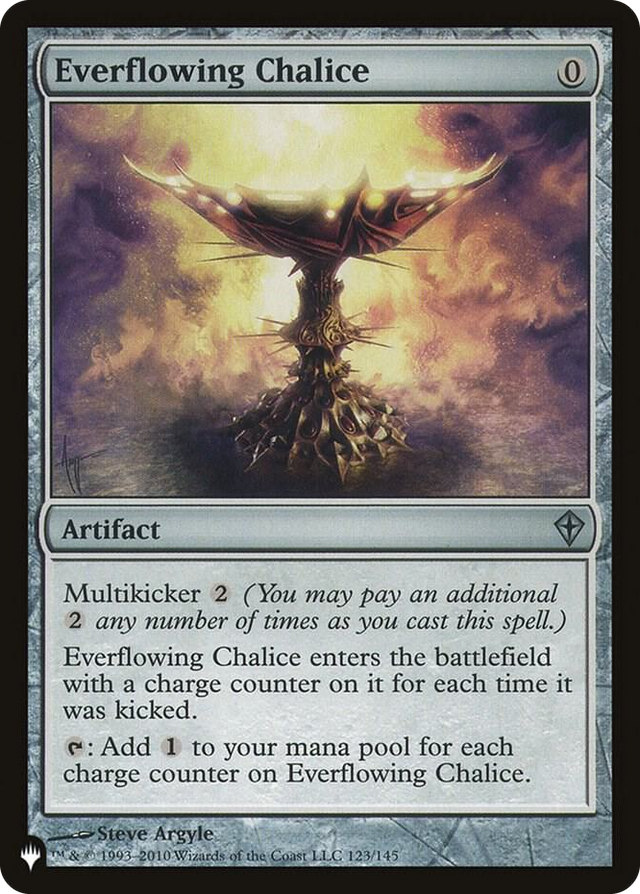 0123 Everflowing Chalice U The List Reprints