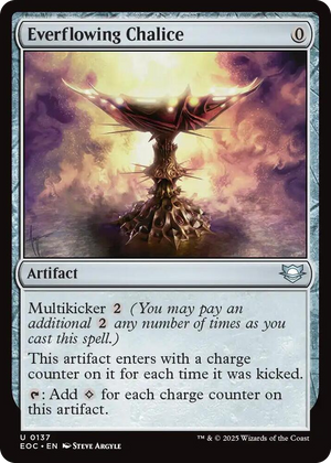 0137 Everflowing Chalice U Commander: Edge of Eternities