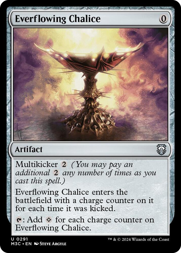 0291 Everflowing Chalice U Commander: Modern Horizons 3