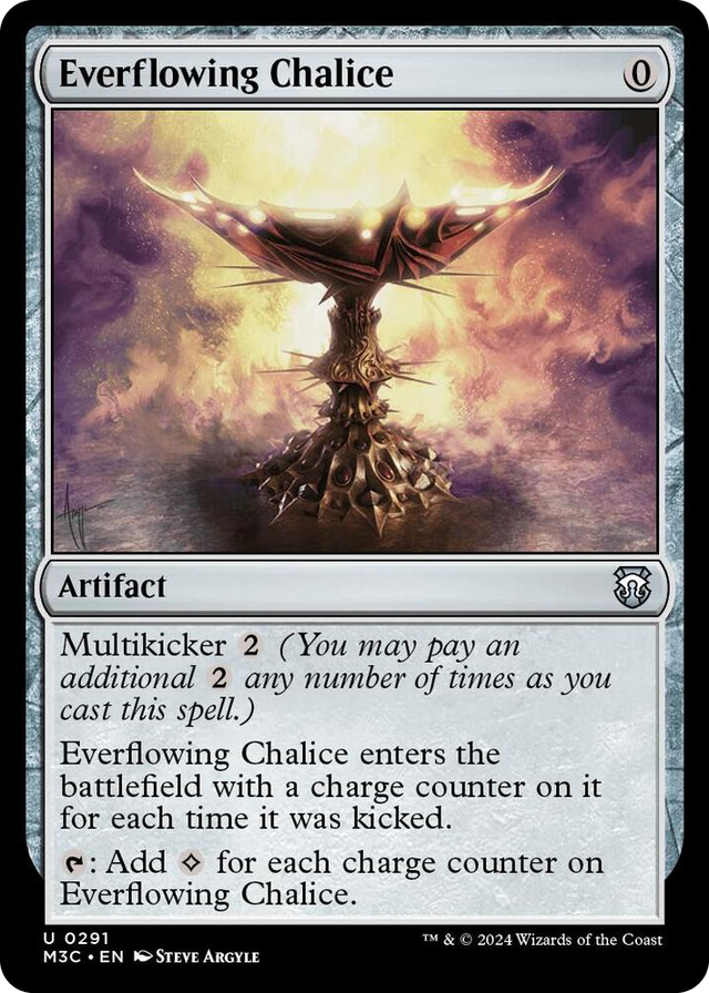 0291 Everflowing Chalice U Commander: Modern Horizons 3