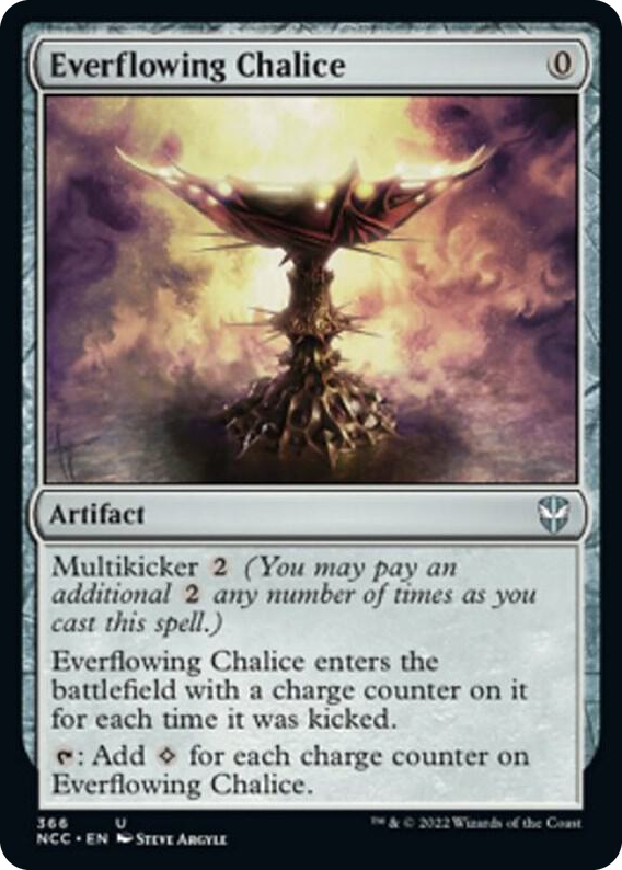 0366 Everflowing Chalice U Commander: Streets of New Capenna