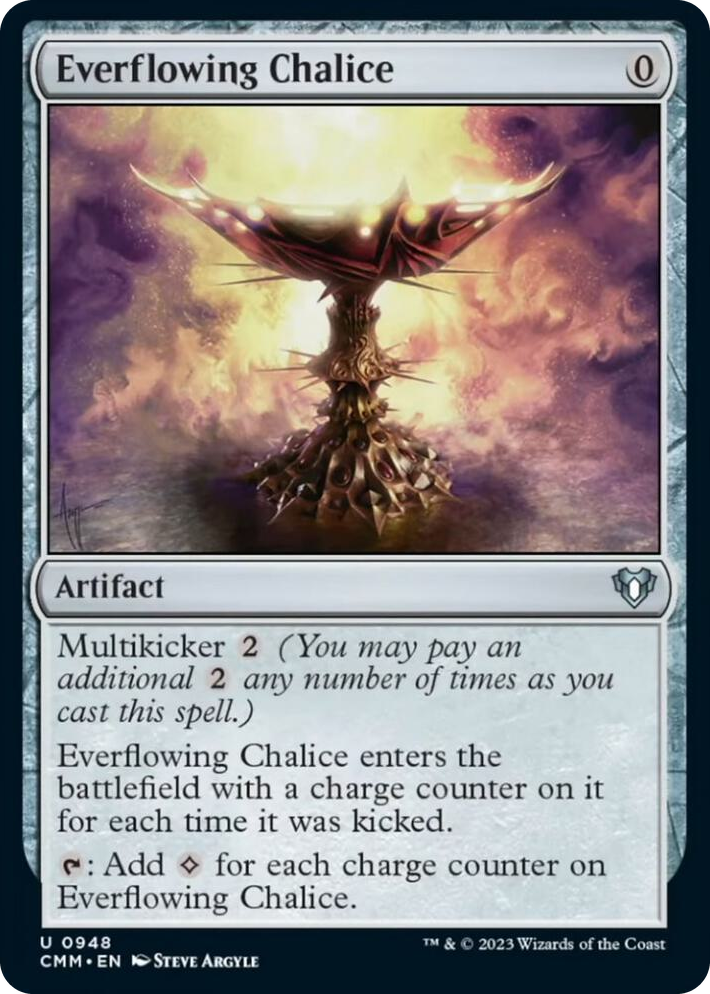 0948 Everflowing Chalice U Commander Masters