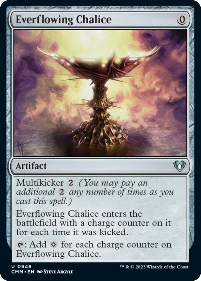 0948 Everflowing Chalice U Commander Masters