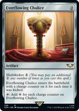 0238 Everflowing Chalice (Surge Foil) R Universes Beyond: Warhammer 40,000