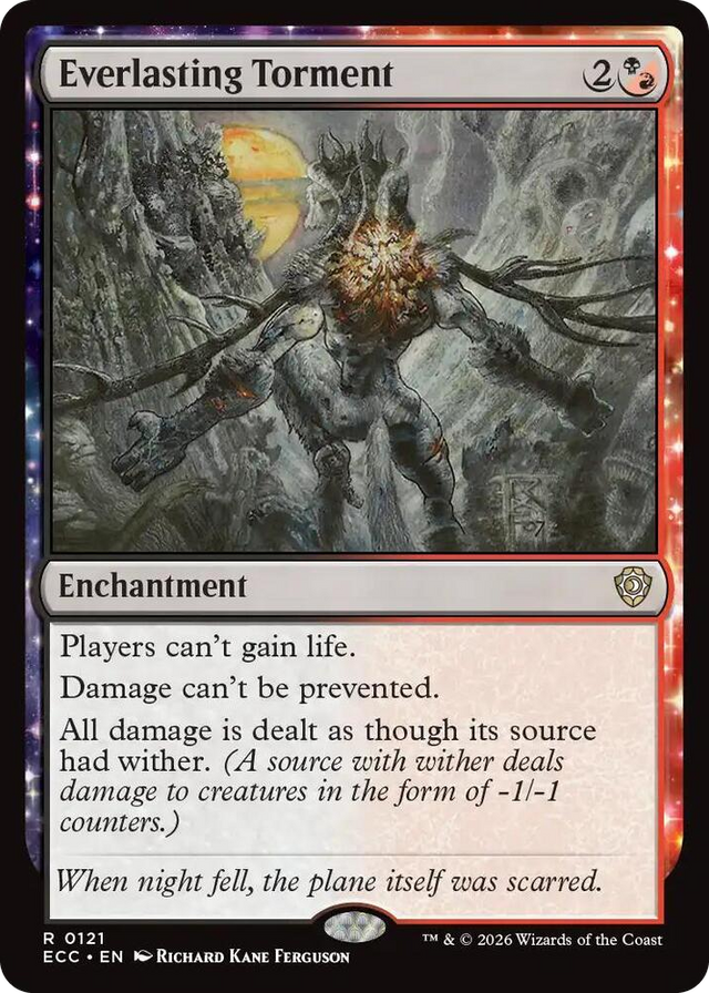 0121 Everlasting Torment R Commander: Lorwyn Eclipsed
