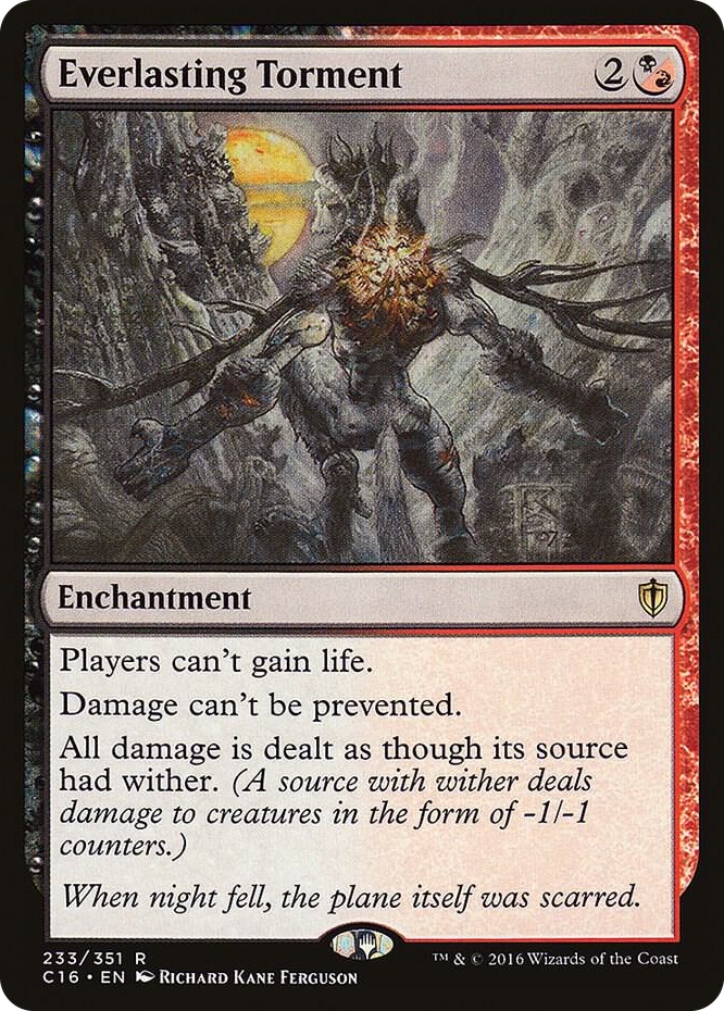 Everlasting Torment #233 R - Commander 2016 Pokemon card