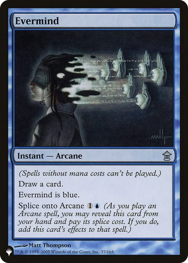 0037 Evermind U The List Reprints