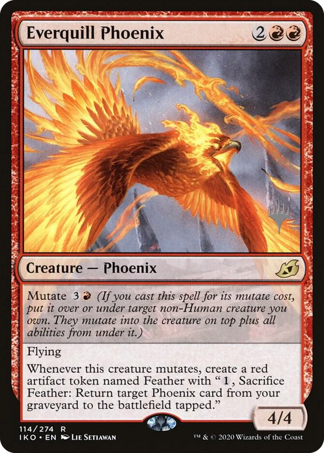 0114 Everquill Phoenix R Promo Pack: Ikoria