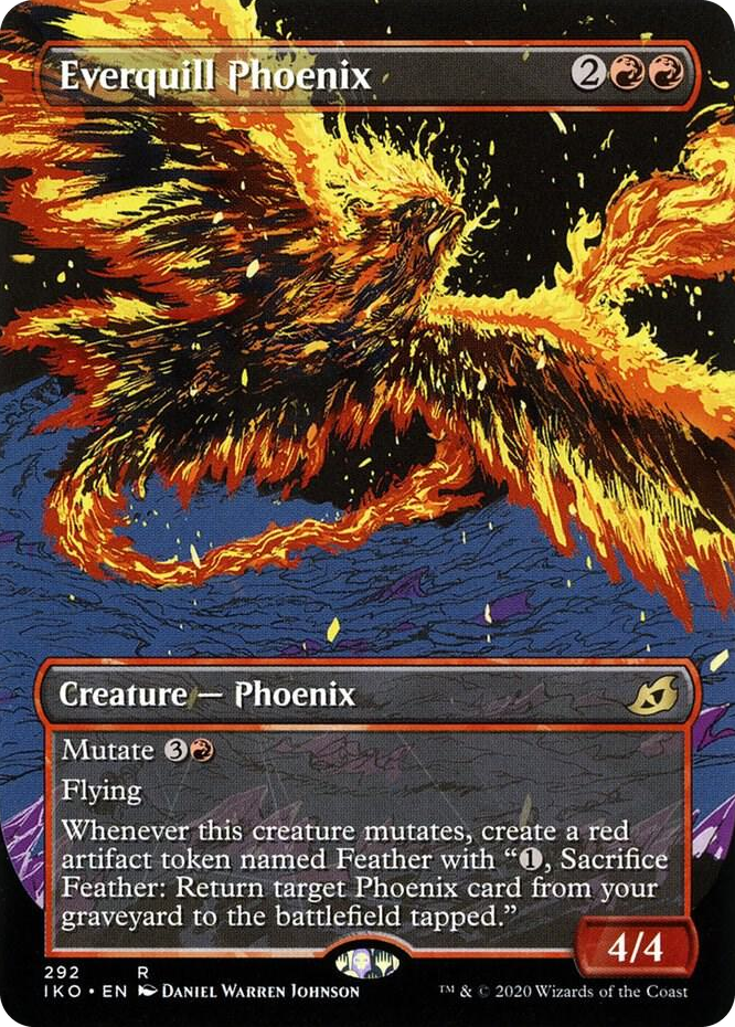 0292 Everquill Phoenix (Showcase) R Lair of Behemoths