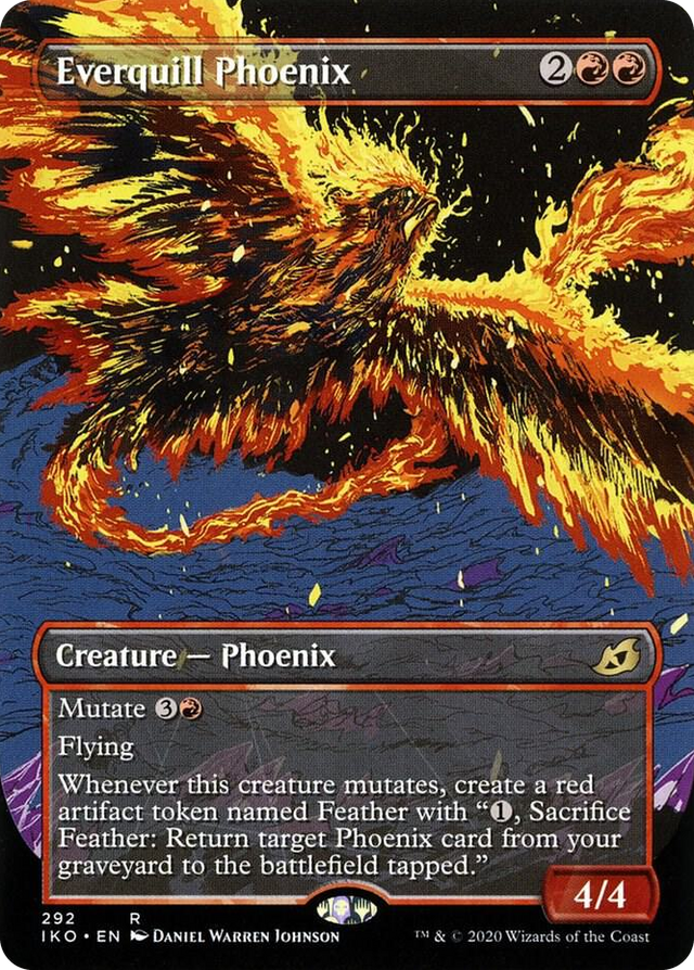 0292 Everquill Phoenix (Showcase) R Lair of Behemoths