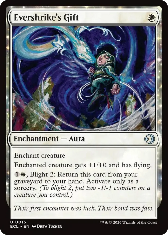 0015 Evershrike's Gift U Lorwyn Eclipsed