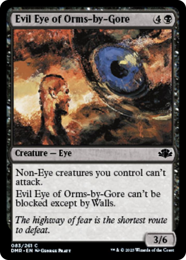 0083 Evil Eye of Orms-by-Gore C Dominaria Remastered