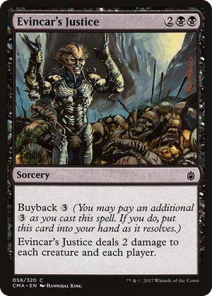0058 Evincar's Justice C Commander Anthology