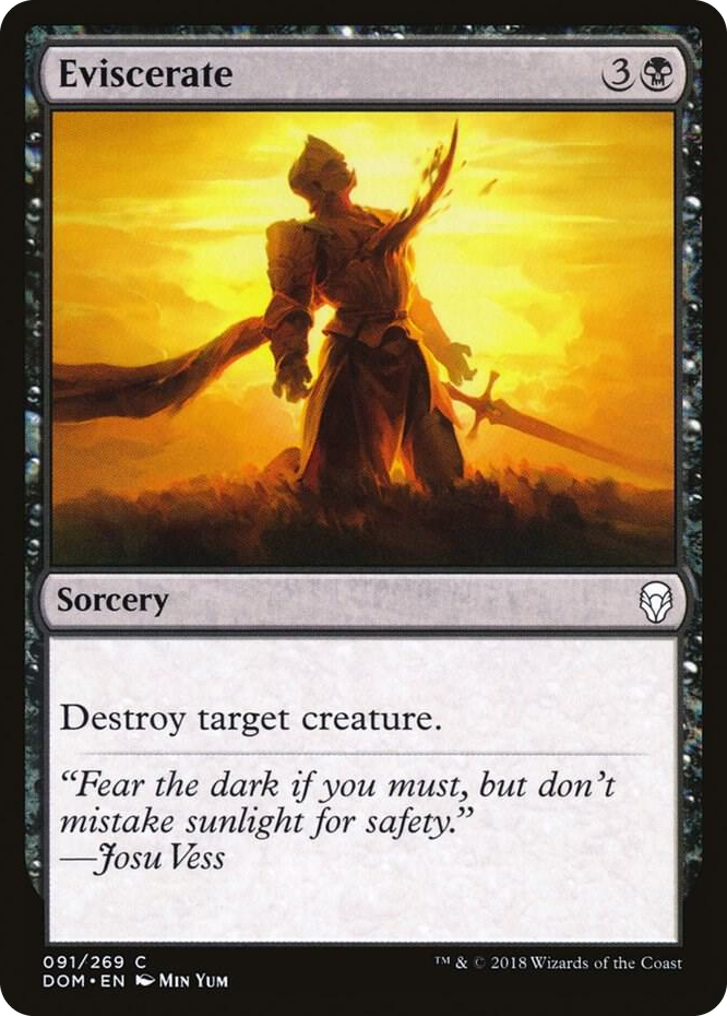 0091 Eviscerate C Dominaria