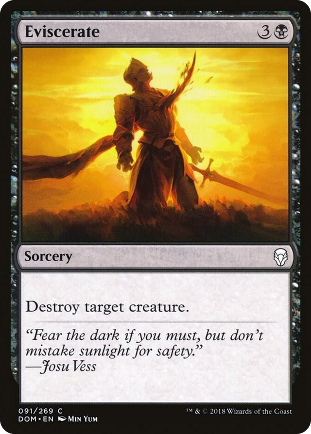 0091 Eviscerate C Dominaria