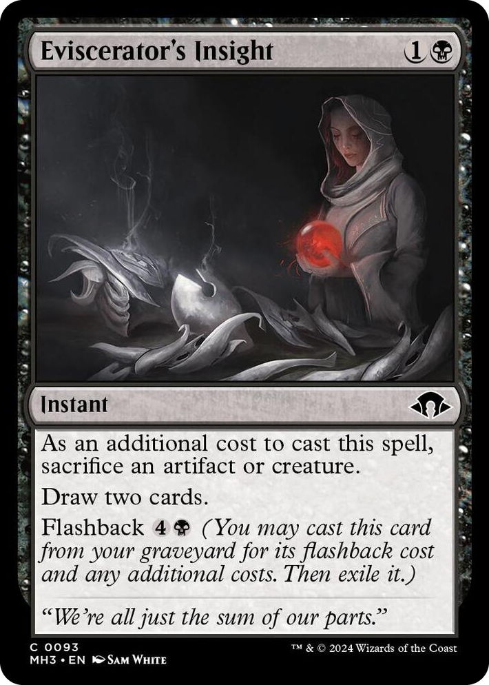 0093 Eviscerator's Insight C Modern Horizons 3
