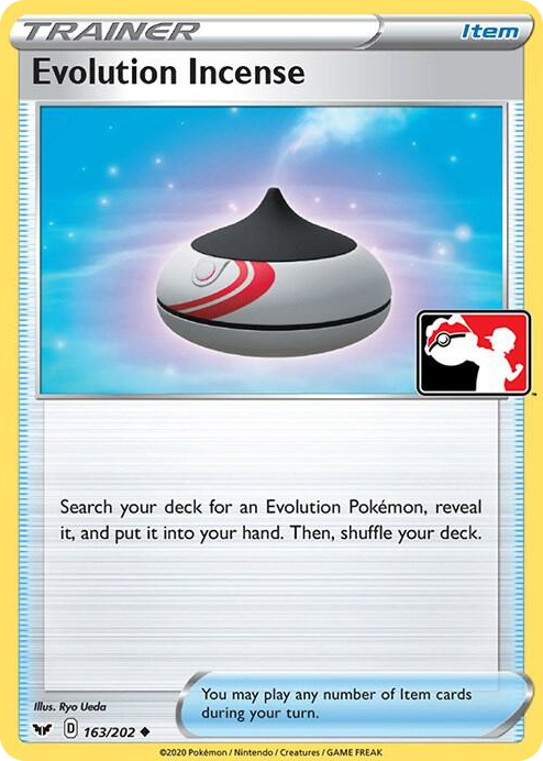 0163 Evolution Incense Uncommon Prize Pack Series Cards