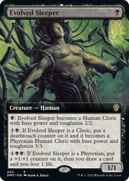 0402 Evolved Sleeper (Extended Art) R Dominaria United