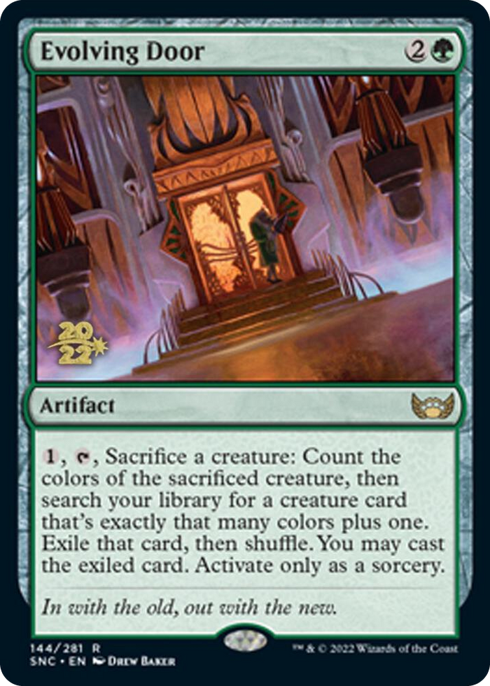 Evolving Door #144 R - Prerelease Cards Pokemon card