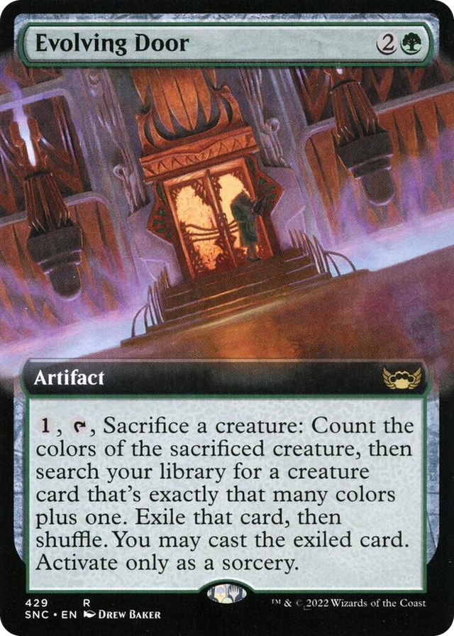 0429 Evolving Door (Extended Art) R Streets of New Capenna
