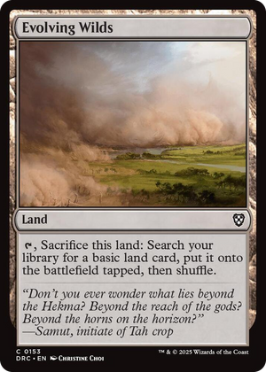 0153 Evolving Wilds (0153) C Commander: Aetherdrift