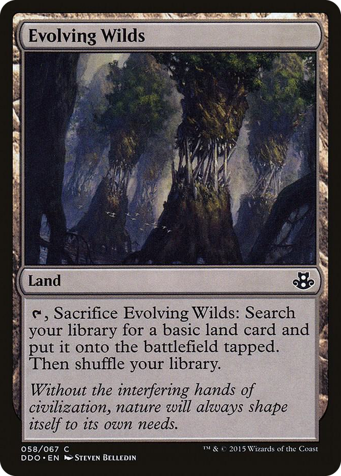 0058 Evolving Wilds C Duel Decks: Elspeth vs. Kiora