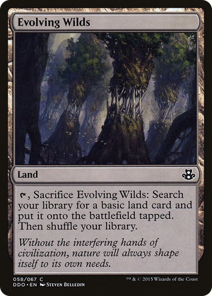 0058 Evolving Wilds C Duel Decks: Elspeth vs. Kiora