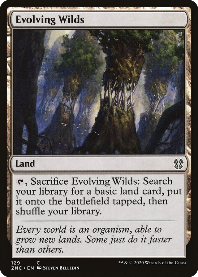 0129 Evolving Wilds C Commander: Zendikar Rising