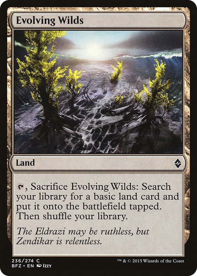 Evolving Wilds #236 C - Battle for Zendikar Pokemon card