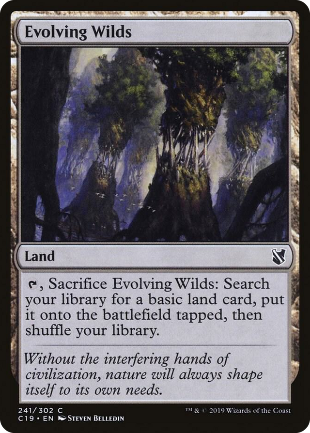 0241 Evolving Wilds C Commander 2019