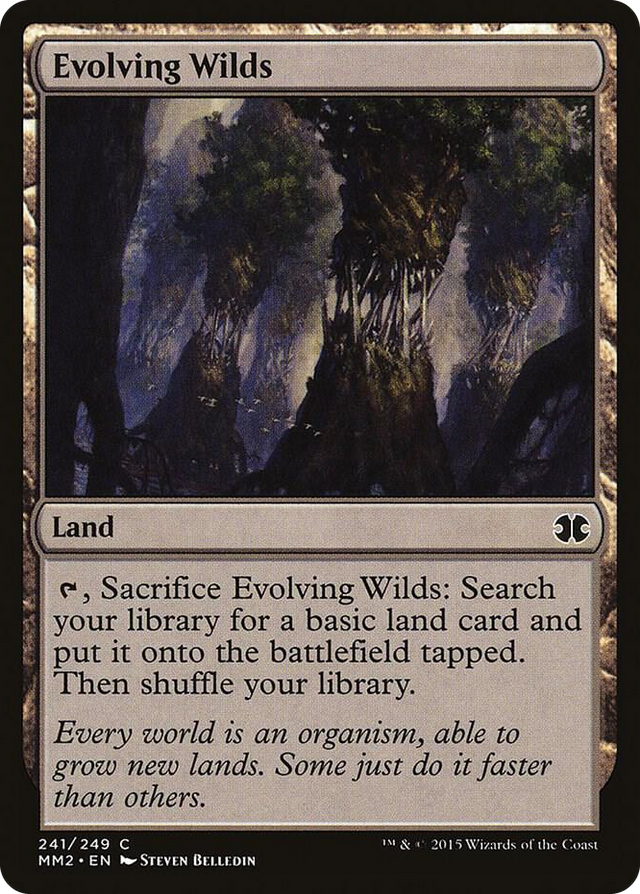 0241 Evolving Wilds C Modern Masters 2015