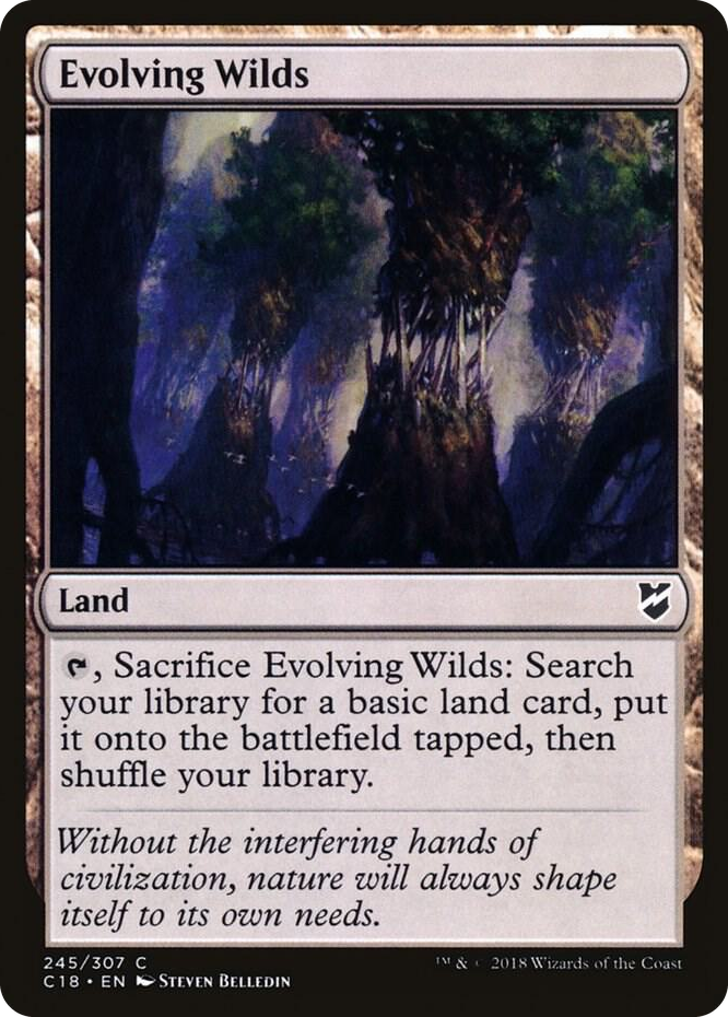 0245 Evolving Wilds C Commander 2018