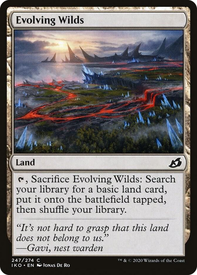 0247 Evolving Wilds C Lair of Behemoths