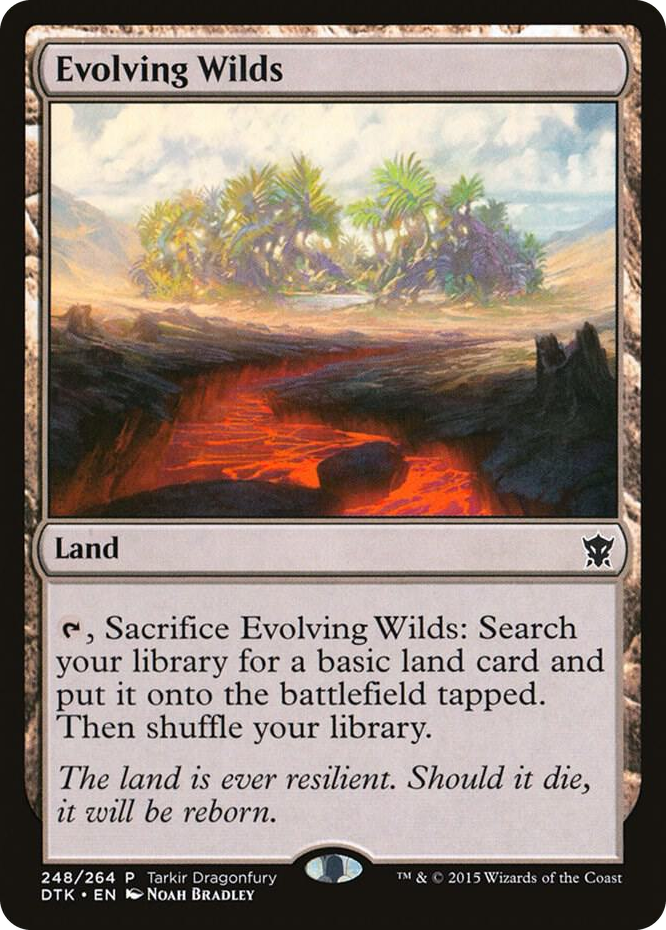 0248 Evolving Wilds C Tarkir Dragonfury Promos