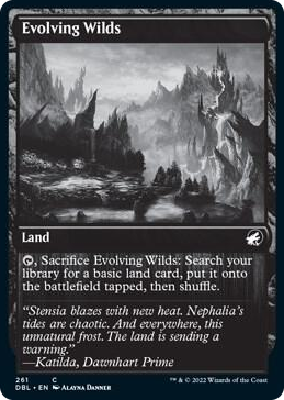 0261 Evolving Wilds (261) C Innistrad: Double Feature