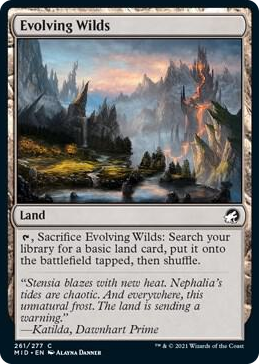 0261 Evolving Wilds C Innistrad: Midnight Hunt