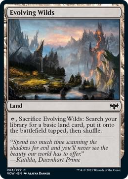 0263 Evolving Wilds C Innistrad: Crimson Vow