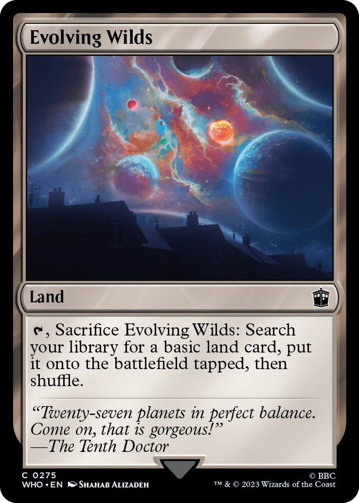 0275 Evolving Wilds C Universes Beyond: Doctor Who
