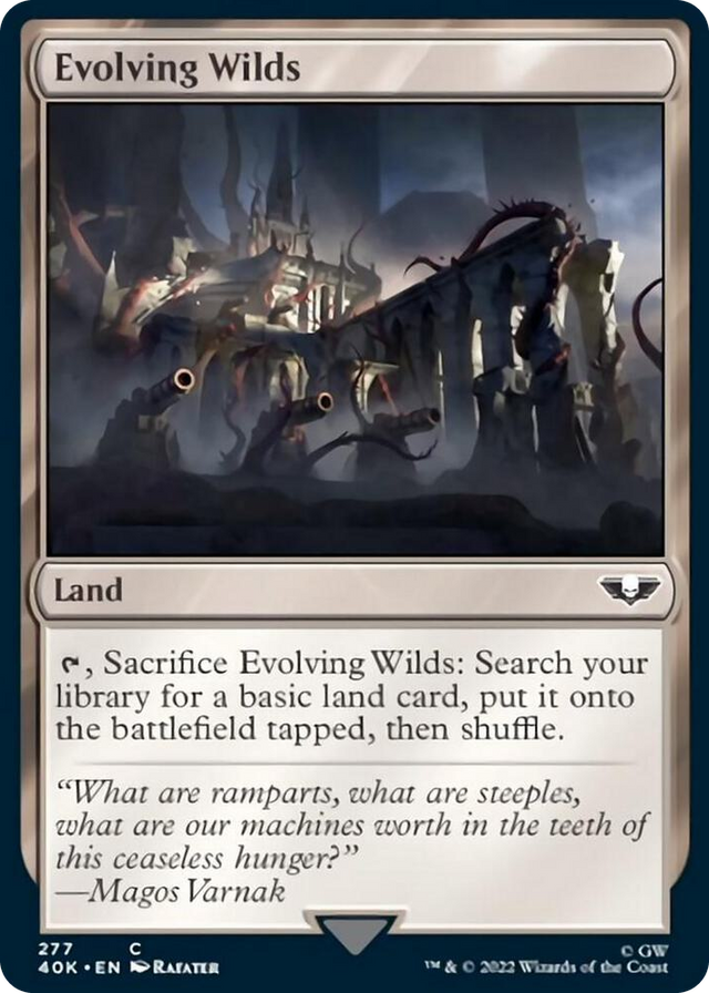 0277 Evolving Wilds C Universes Beyond: Warhammer 40,000
