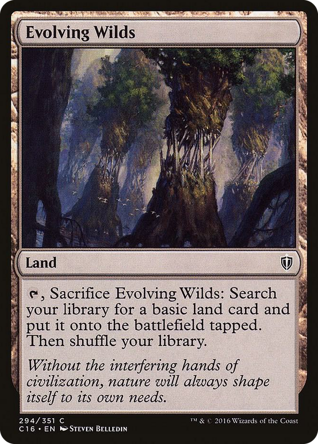 0294 Evolving Wilds C Commander 2016