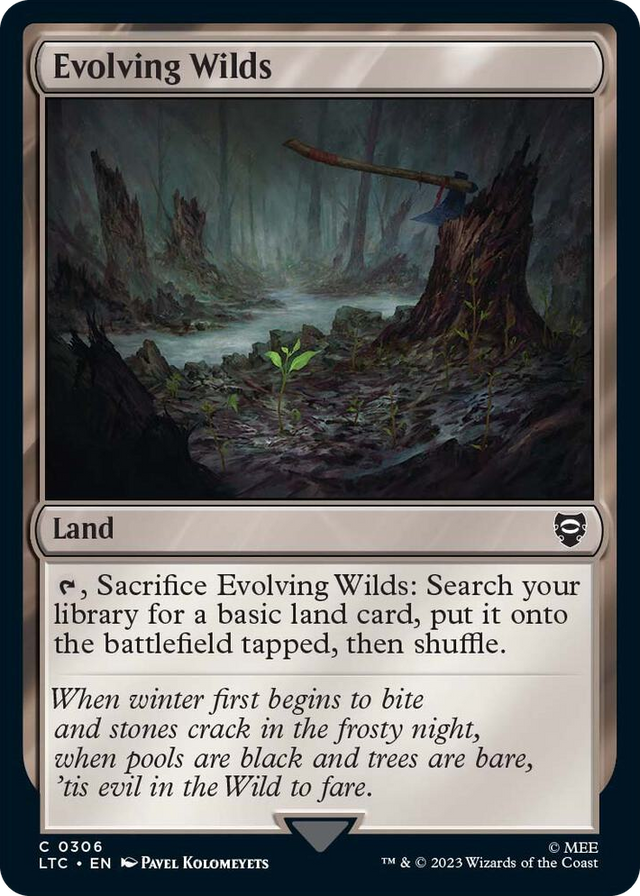 0306 Evolving Wilds C Commander: The Lord of the Rings: Tales of Middle-earth
