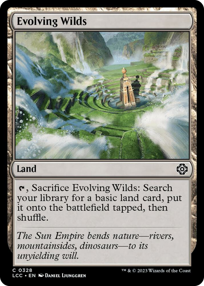 Evolving Wilds #328 C - Commander: The Lost Caverns of Ixalan Pokemon card