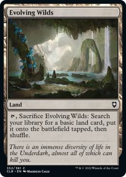 Evolving Wilds #352 C - Commander Legends: Battle for Baldur's Gate Pokemon card