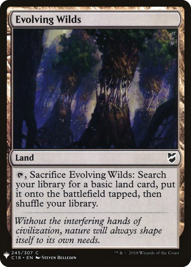 0245 Evolving Wilds (C18) C The List Reprints